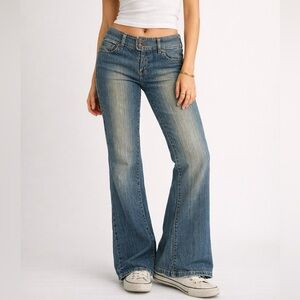 Vintage Steve & Barry’s Y2K Low Rise Flare Jeans 12S